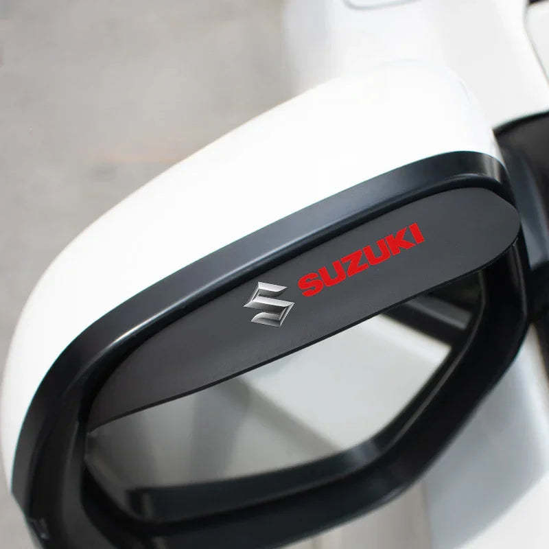 (2 PCS) Universal Silicone Car Rearview Mirror Rain Shield Rearview Mirror Rain Cover-Greetlamp