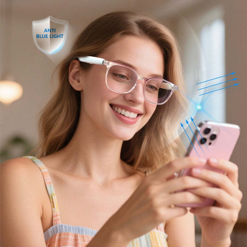 The Second Generation AI Bluetooth Glasses Real-time Translation Glasses Camera Glasses-Greetlamp