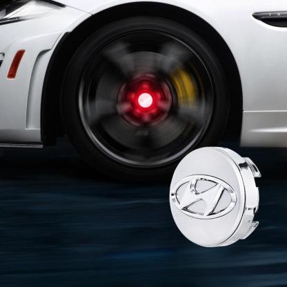 Suitable For Hyundai Magnetic Suspension Hub Caps & LED Suspension Luminous Wheel Hub Lights-Greetlamp
