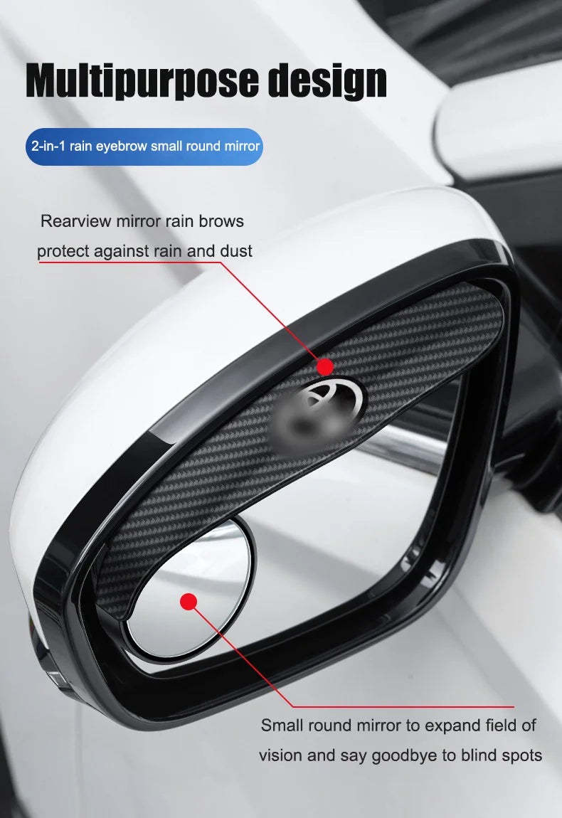 🔥 50% OFF — Car Rear View Mirror Rain Shield for Clearer Driving