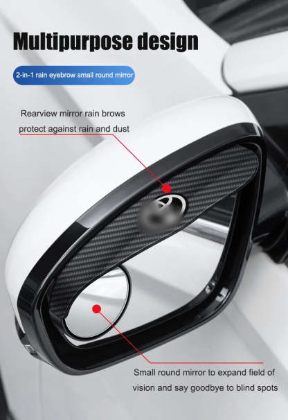 🔥 50% OFF — Car Rear View Mirror Rain Shield for Clearer Driving