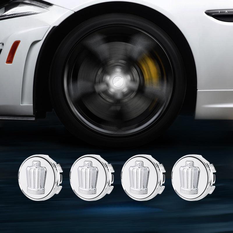Suitable For Toyota & Crown Magnetic Suspension Hub Caps & LED Suspension Luminous Wheel Hub Lights-Greetlamp