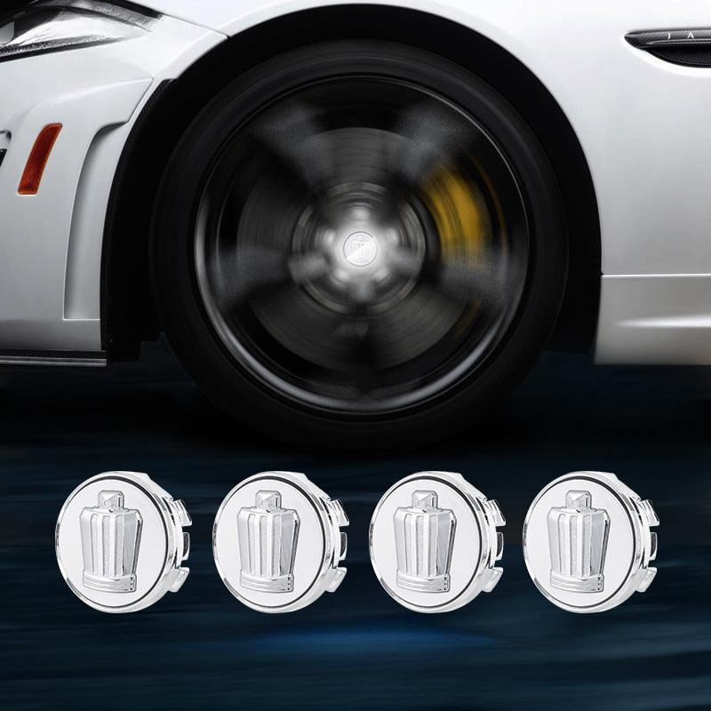 Suitable For Toyota & Crown Magnetic Suspension Hub Caps & LED Suspension Luminous Wheel Hub Lights-Greetlamp