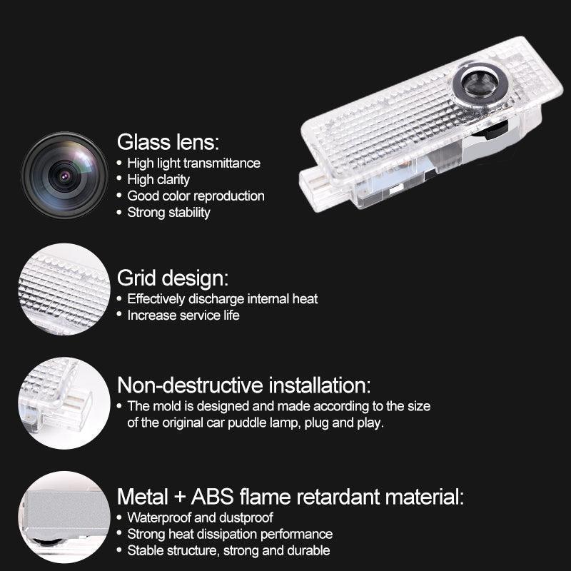 Tesla Compatible Car Door Welcome Lights-Greetlamp