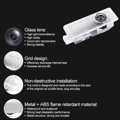 Tesla Compatible Car Door Welcome Lights-Greetlamp