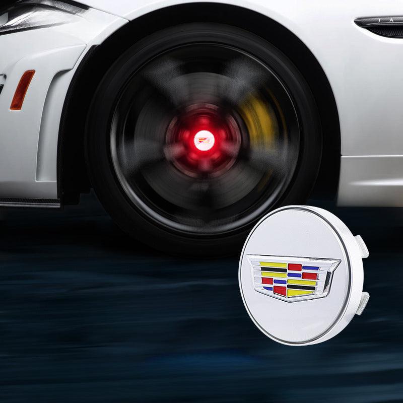 Suitable For Cadillac Magnetic Suspension Hub Caps & LED Suspension Luminous Wheel Hub Lights-Greetlamp