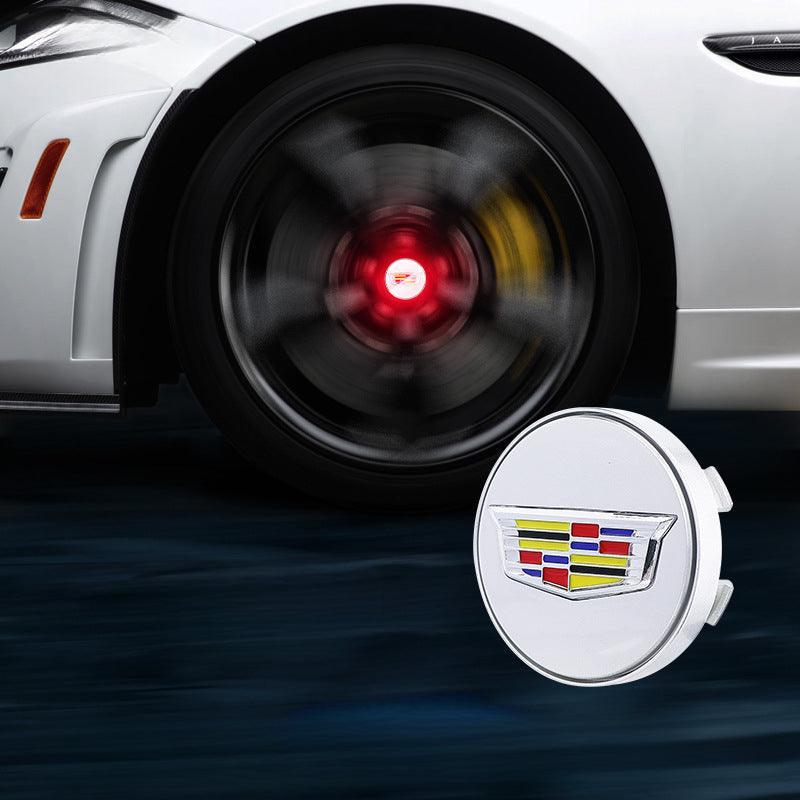 Suitable For Cadillac Magnetic Suspension Hub Caps & LED Suspension Luminous Wheel Hub Lights-Greetlamp