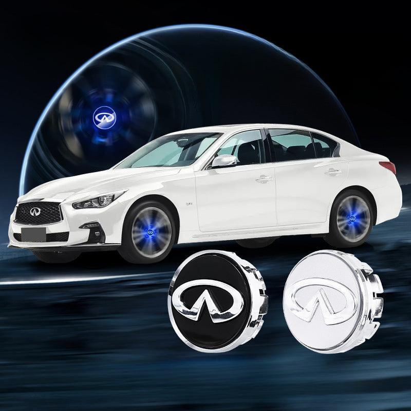 Suitable For Infiniti Magnetic Suspension Hub Caps & LED Suspension Luminous Wheel Hub Lights-Greetlamp