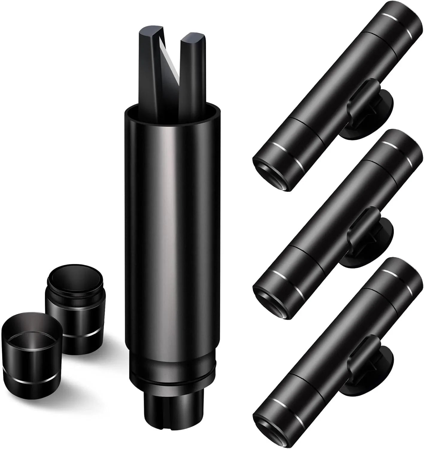 Car Window Breaker and Seatbelt Cutter 2 Pack, 2-in-1 Car Safety Hammer-Greetlamp