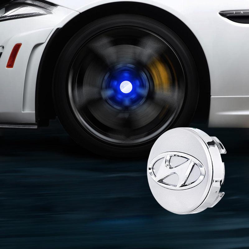 Suitable For Hyundai Magnetic Suspension Hub Caps & LED Suspension Luminous Wheel Hub Lights-Greetlamp