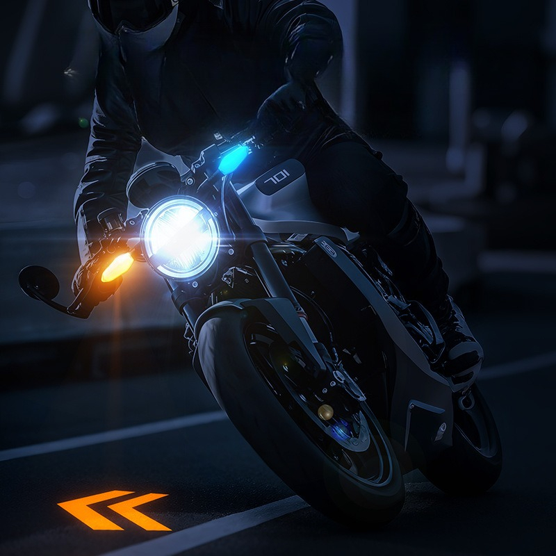 Motorcycle Projection Turn Signal-Greetlamp