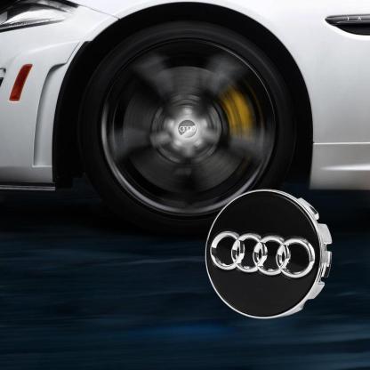 Suitable For Audi Magnetic Suspension Hub Caps & LED Suspension Luminous Wheel Hub Lights-Greetlamp