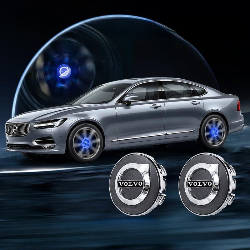 Suitable For Volvo Magnetic Suspension Hub Caps & LED Suspension Luminous Wheel Hub Lights-Greetlamp