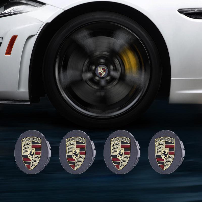 Suitable For Porsche Magnetic Suspension Hub Caps & LED Suspension Luminous Wheel Hub Lights-Greetlamp