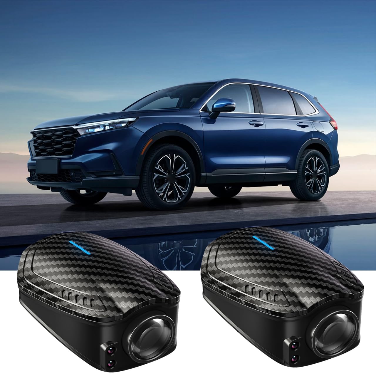 (2PCS) Rechargeable Non-Fading Car Welcome Light-Greetlamp