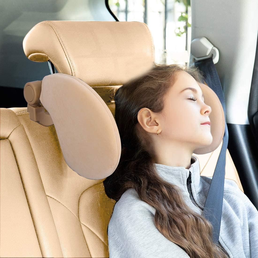 Universal Memory Foam Safety Headrest For Car Seats-Greetlamp