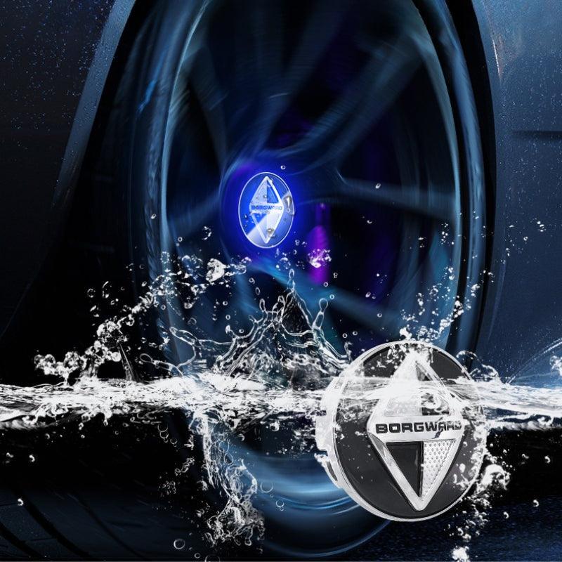 Suitable For Borgward Magnetic Suspension Hub Caps & LED Suspension Luminous Wheel Hub Lights-Greetlamp