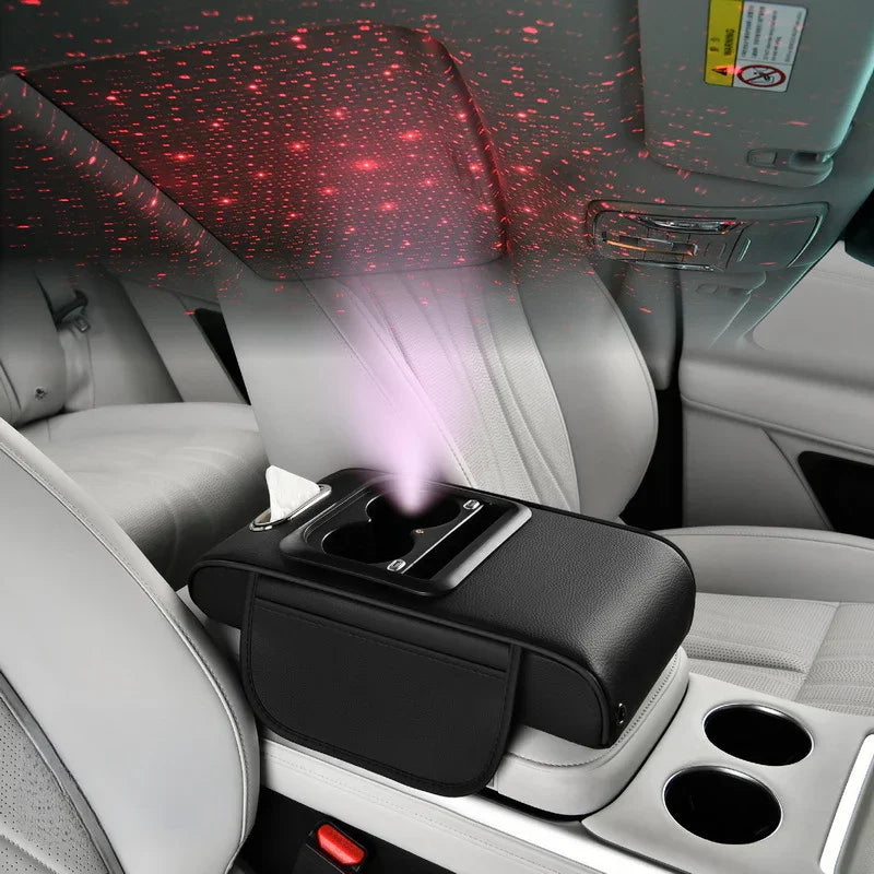 Multifunctional Car Armrest Pad-Greetlamp