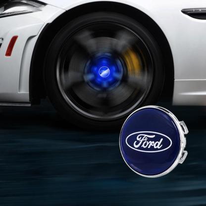 Suitable For Ford Magnetic Suspension Hub Caps & LED Suspension Luminous Wheel Hub Lights-Greetlamp