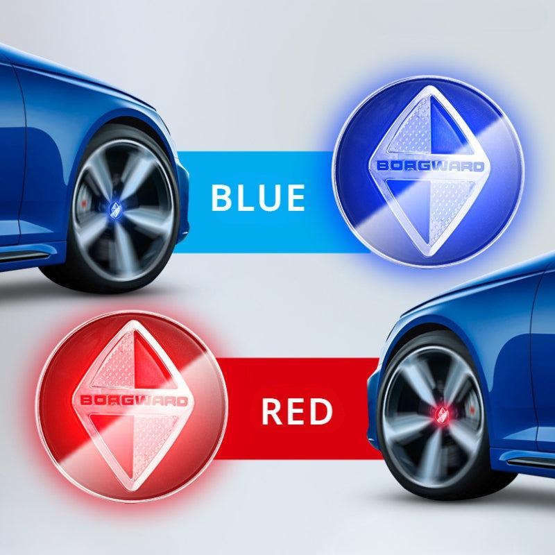 Suitable For Borgward Magnetic Suspension Hub Caps & LED Suspension Luminous Wheel Hub Lights-Greetlamp