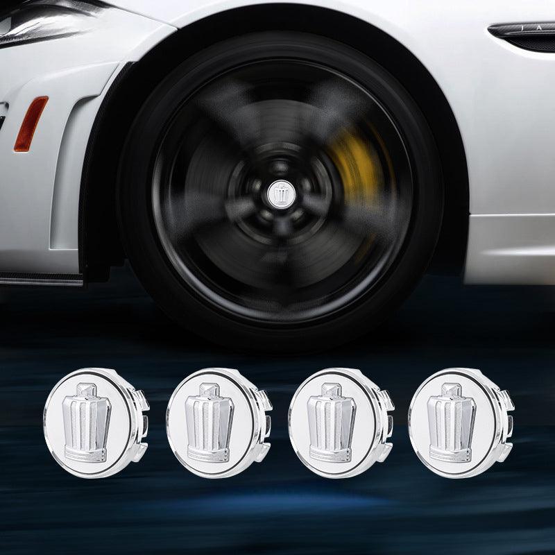 Suitable For Toyota & Crown Magnetic Suspension Hub Caps & LED Suspension Luminous Wheel Hub Lights-Greetlamp