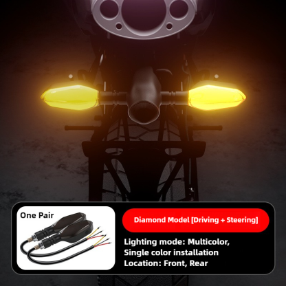 Motorcycle Projection Turn Signal-Greetlamp