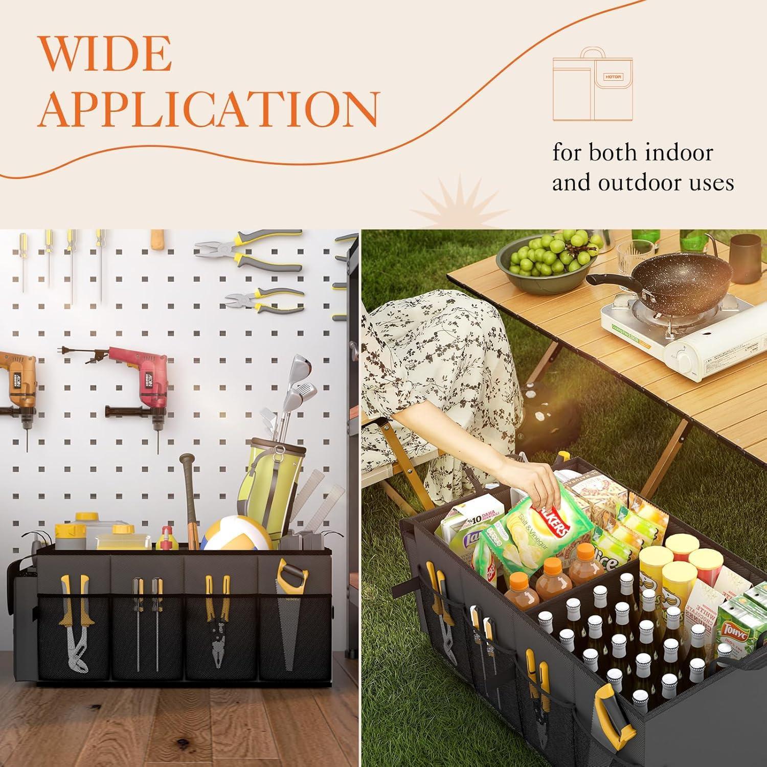 Car Trunk Storage Box Foldable Trunk Storage Bag-Greetlamp