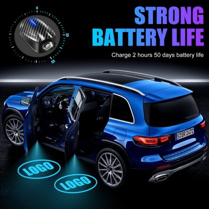(2PCS) Rechargeable Non-Fading Car Welcome Light-Greetlamp