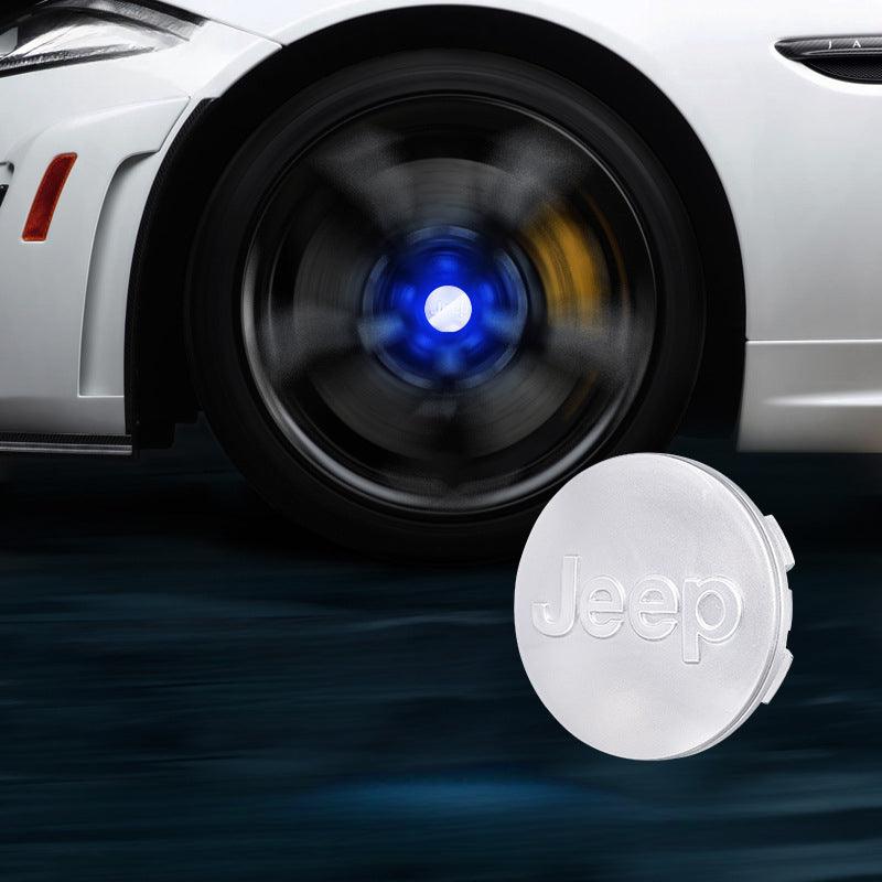 Suitable For Jeep Magnetic Suspension Hub Caps & LED Suspension Luminous Wheel Hub Lights-Greetlamp