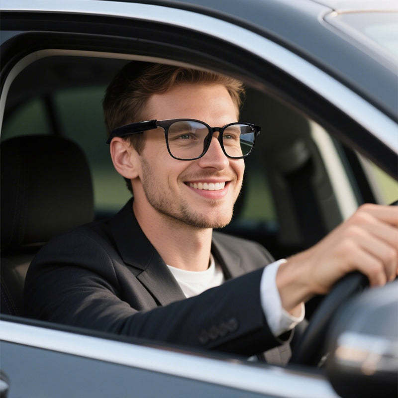 The Second Generation AI Bluetooth Glasses Real-time Translation Glasses Camera Glasses-Greetlamp