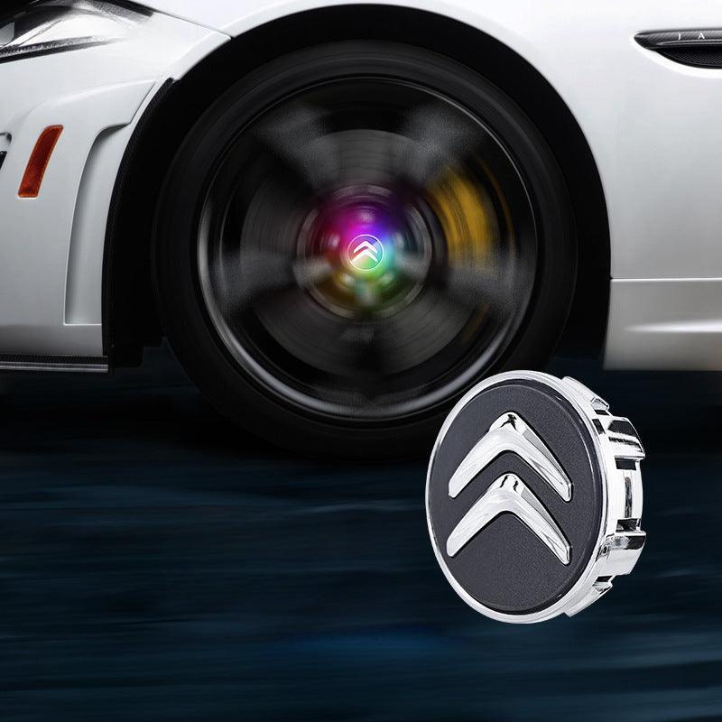 Suitable For Citroën Magnetic Suspension Hub Caps & LED Suspension Luminous Wheel Hub Lights-Greetlamp