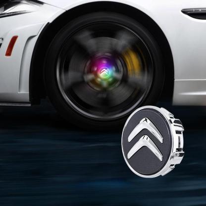 Suitable For Citroën Magnetic Suspension Hub Caps & LED Suspension Luminous Wheel Hub Lights-Greetlamp