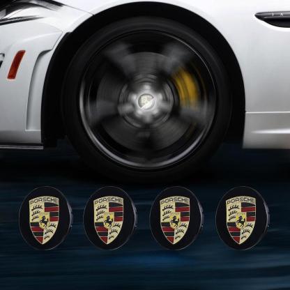 Suitable For Porsche Magnetic Suspension Hub Caps & LED Suspension Luminous Wheel Hub Lights-Greetlamp