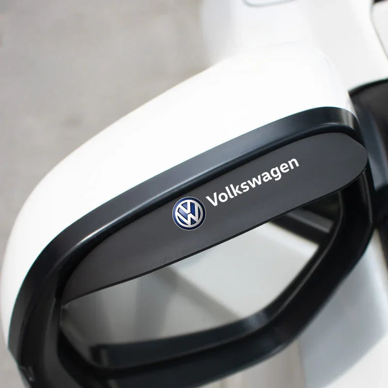 (2 PCS) Universal Silicone Car Rearview Mirror Rain Shield Rearview Mirror Rain Cover-Greetlamp