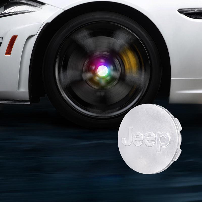 Suitable For Jeep Magnetic Suspension Hub Caps & LED Suspension Luminous Wheel Hub Lights-Greetlamp