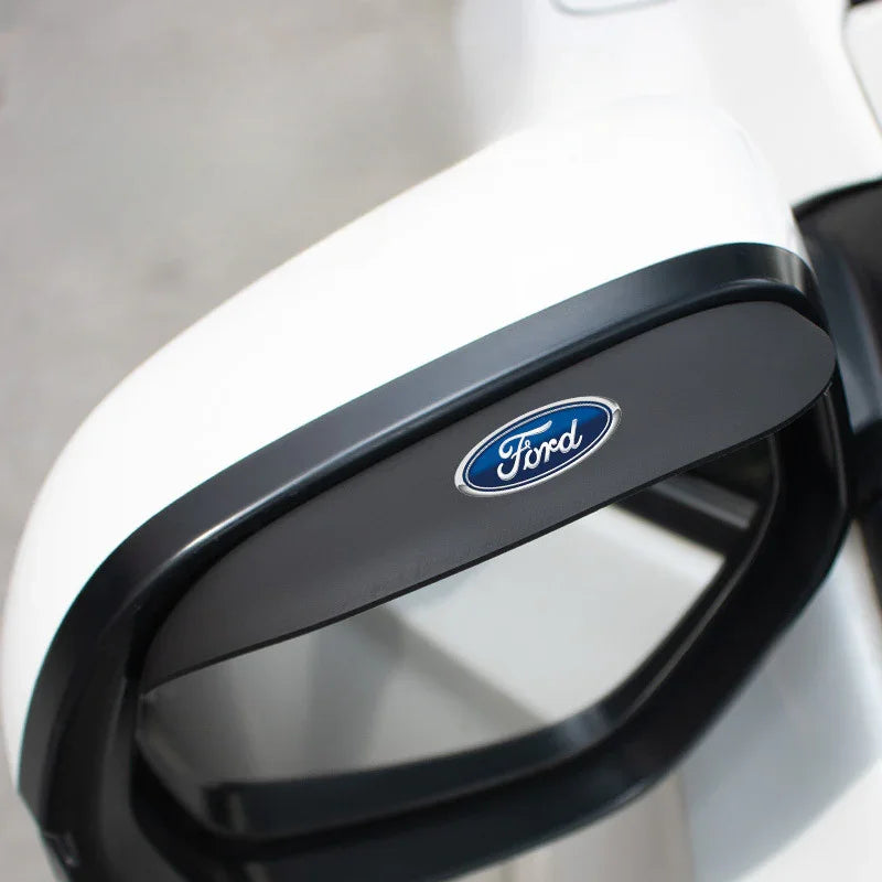 (2 PCS) Universal Silicone Car Rearview Mirror Rain Shield Rearview Mirror Rain Cover-Greetlamp