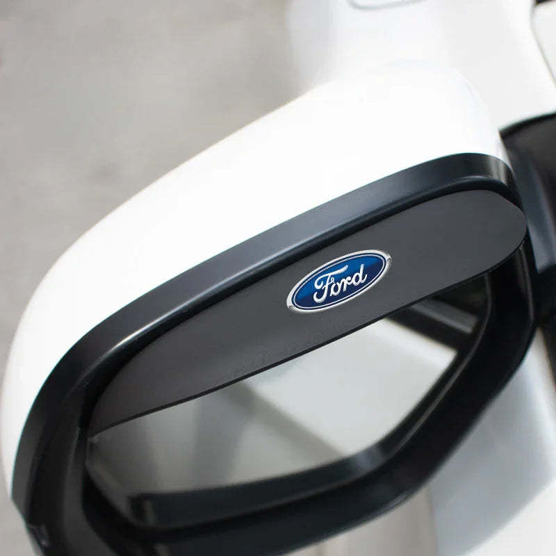 (2 PCS) Universal Silicone Car Rearview Mirror Rain Shield Rearview Mirror Rain Cover-Greetlamp