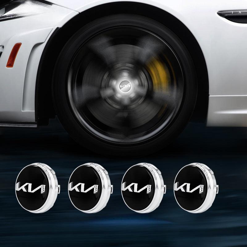 Suitable For KIA Magnetic Suspension Hub Caps & LED Suspension Luminous Wheel Hub Lights-Greetlamp