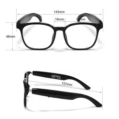 The Second Generation AI Bluetooth Glasses Real-time Translation Glasses Camera Glasses-Greetlamp