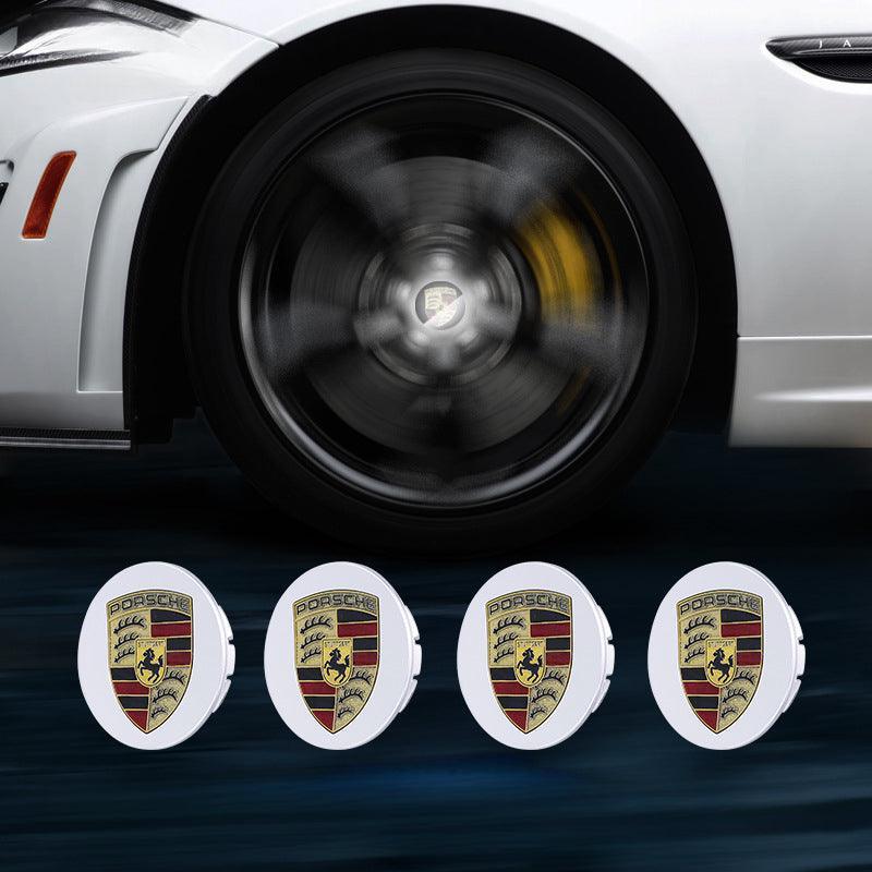 Suitable For Porsche Magnetic Suspension Hub Caps & LED Suspension Luminous Wheel Hub Lights-Greetlamp