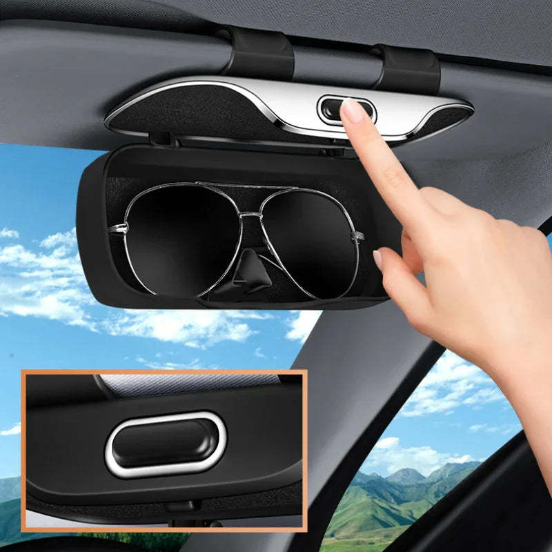 Car Press Open Eyeglass Case-Greetlamp