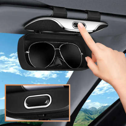 Car Press Open Eyeglass Case-Greetlamp