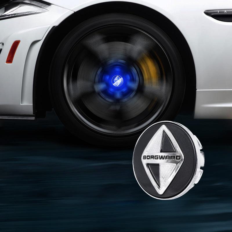 Suitable For Borgward Magnetic Suspension Hub Caps & LED Suspension Luminous Wheel Hub Lights-Greetlamp