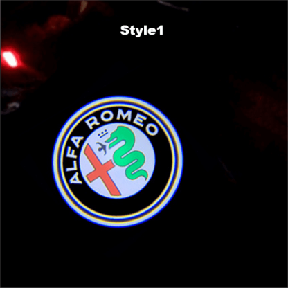 Alfa Romeo Compatible Car Door Welcome Lights-Greetlamp