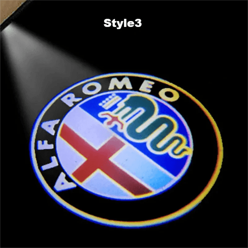 Alfa Romeo Compatible Car Door Welcome Lights-Greetlamp