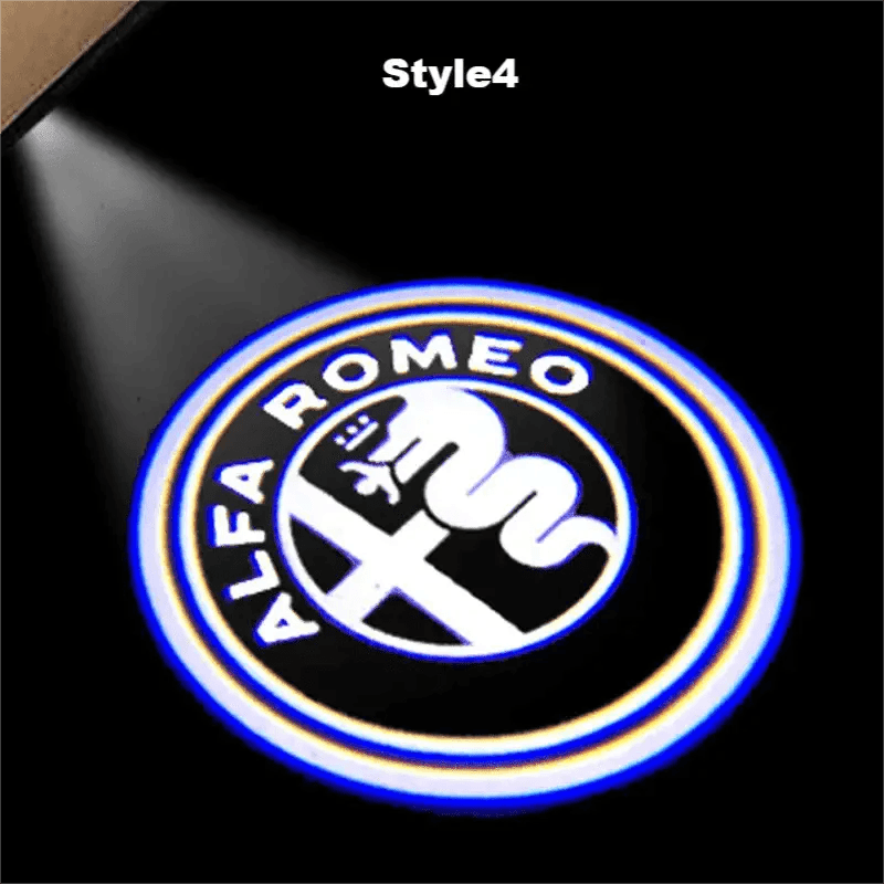 Alfa Romeo Compatible Car Door Welcome Lights-Greetlamp