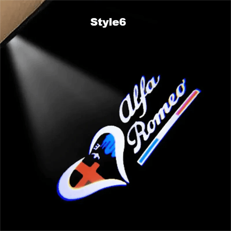 Alfa Romeo Compatible Car Door Welcome Lights-Greetlamp