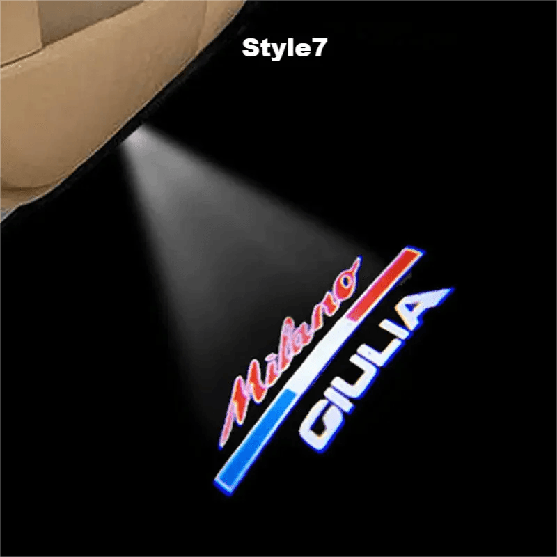 Alfa Romeo Compatible Car Door Welcome Lights-Greetlamp