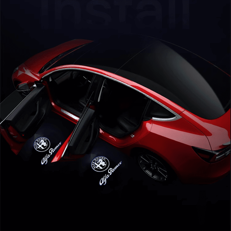 Alfa Romeo Compatible Car Door Welcome Lights-Greetlamp