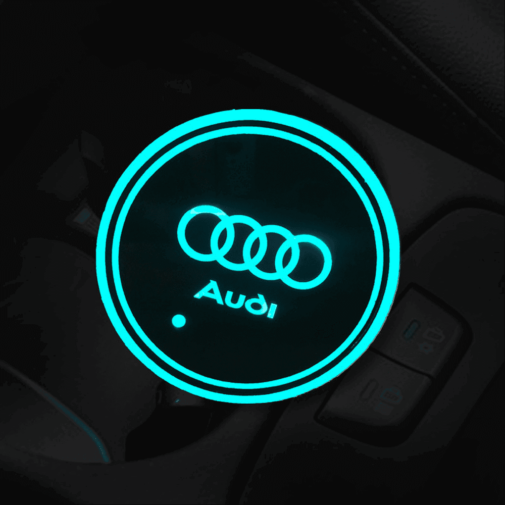 Audi Exclusive LED Cup Holder Light - Greetlamp